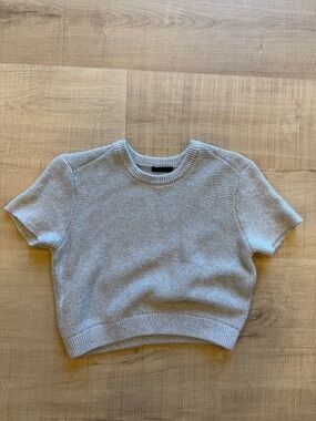 ATM Anthony Thomas Short Sleeve Sweater